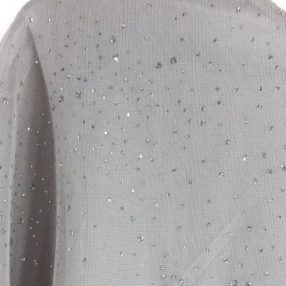 SARA MICHELLE-Women's Glitter Blouse- Black-Gray-SMALL-Light weight - Picture 6 of 11
